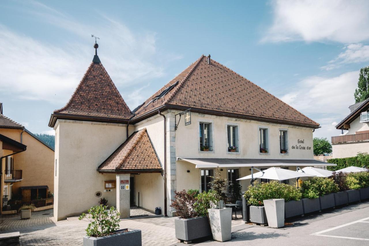 Hotel-Restaurant La Croix D'Or Ballaigues Екстериор снимка